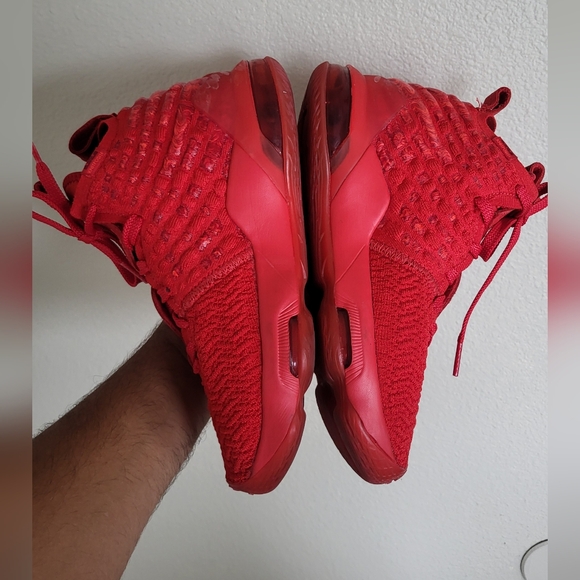 Red Athletic Sneakers - Picture 4 of 6